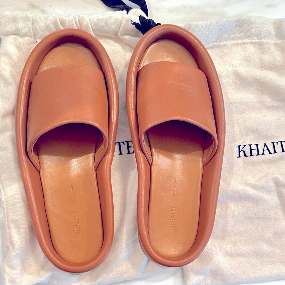 KHAITE Venice Slide Sandal